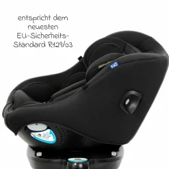 Reboarder-Kindersitz Turn2Me DLX i-Size ab Geburt - 4 Jahre (40 cm - 105 cm) inkl. Isofix-Basis - Midnight - Kollektion 2025