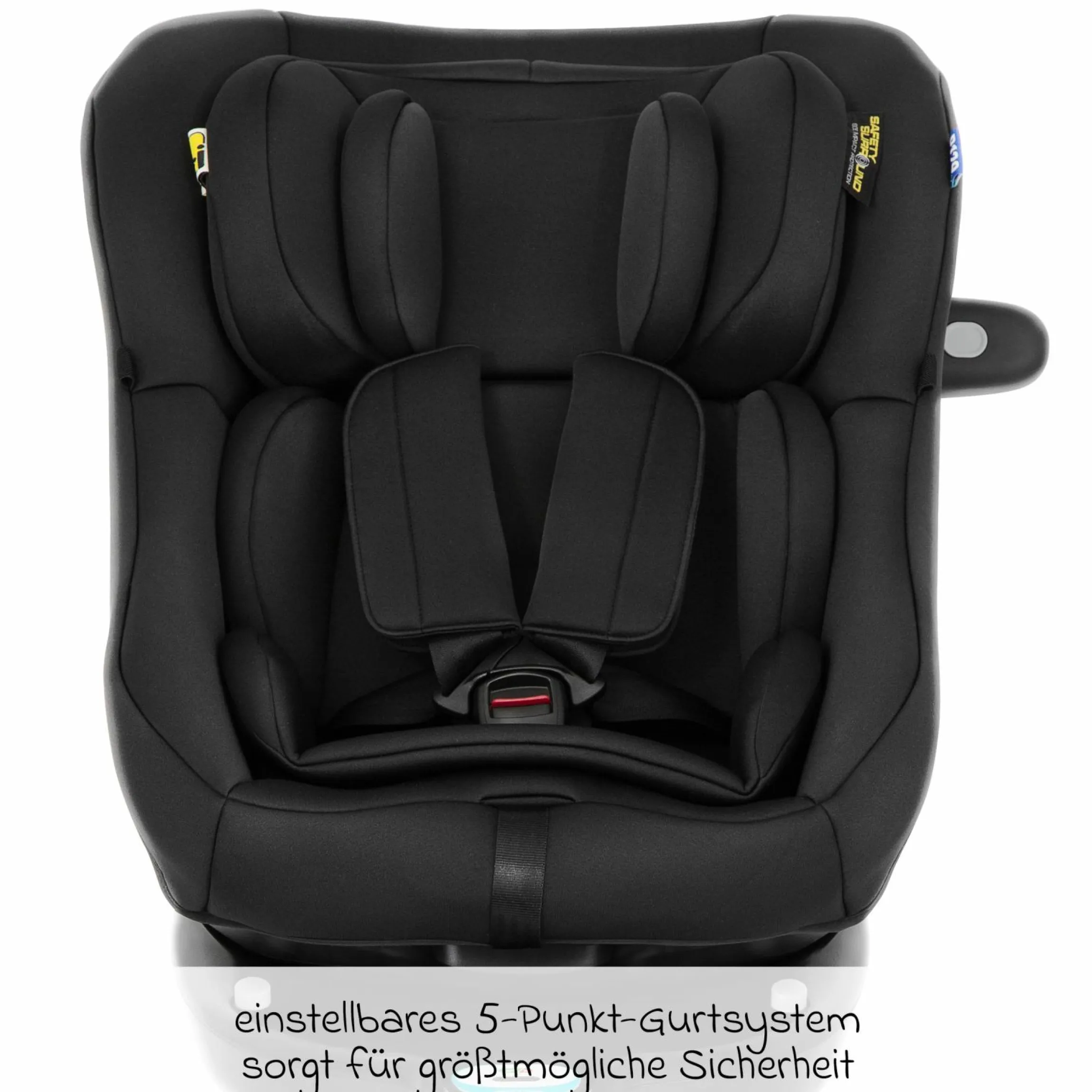 Reboarder-Kindersitz Turn2Me DLX i-Size ab Geburt - 4 Jahre (40 cm - 105 cm) inkl. Isofix-Basis - Midnight - Kollektion 2025