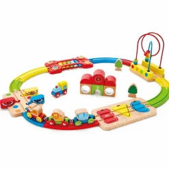 Regenbogen-Puzzle Eisenbahnset
