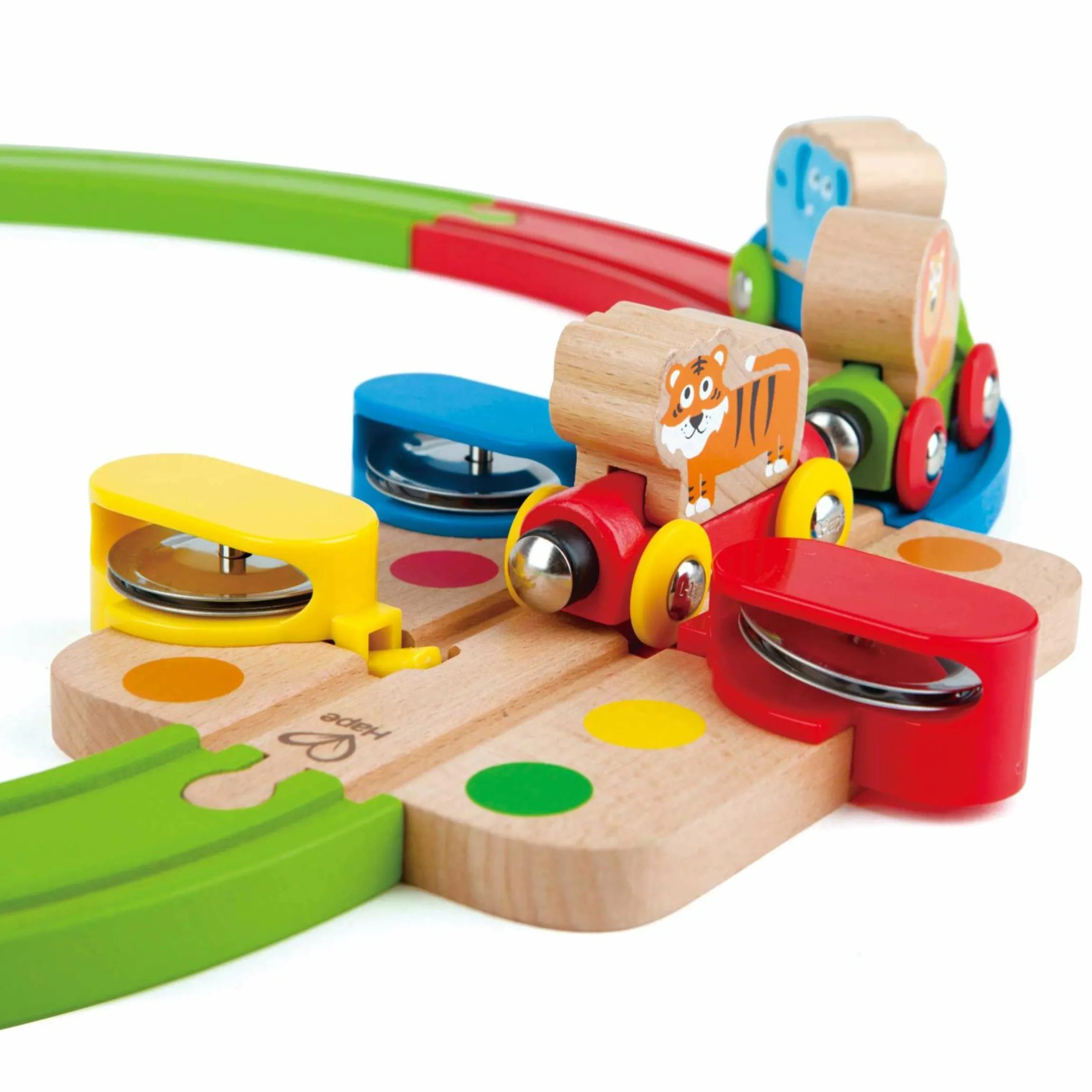 Regenbogen-Puzzle Eisenbahnset