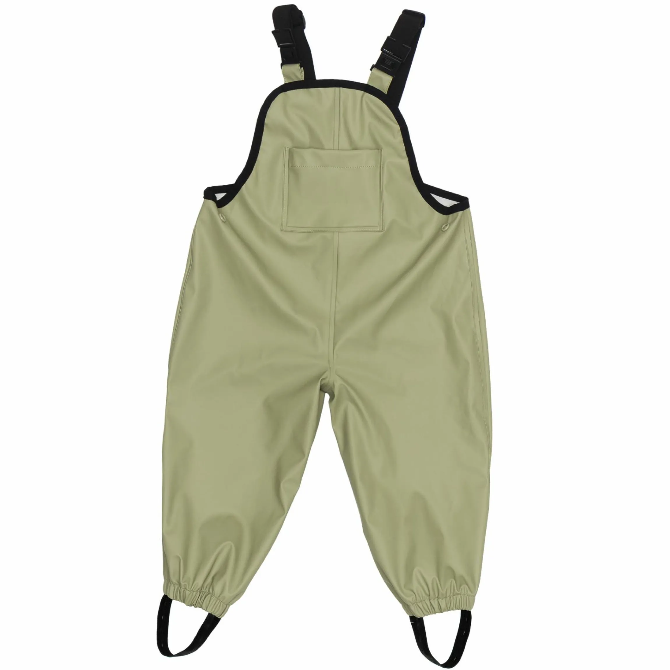 Regenhose windicht, wasserabweisend, atmungsaktiv mit versiegelten Nähten und elastichen Beinabschlüsse - Salbei - Gr. 98/104