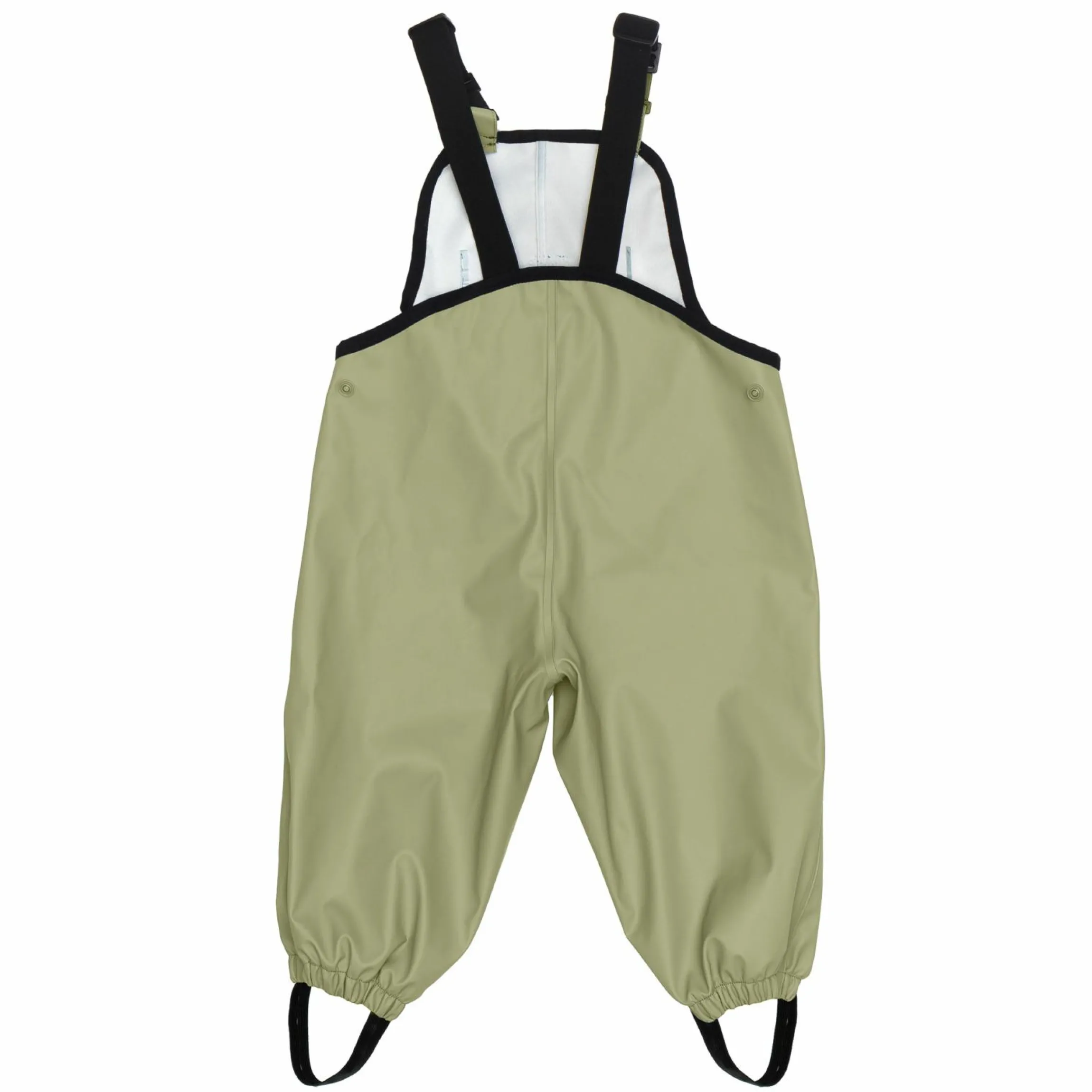 Regenhose windicht, wasserabweisend, atmungsaktiv mit versiegelten Nähten und elastichen Beinabschlüsse - Salbei - Gr. 98/104