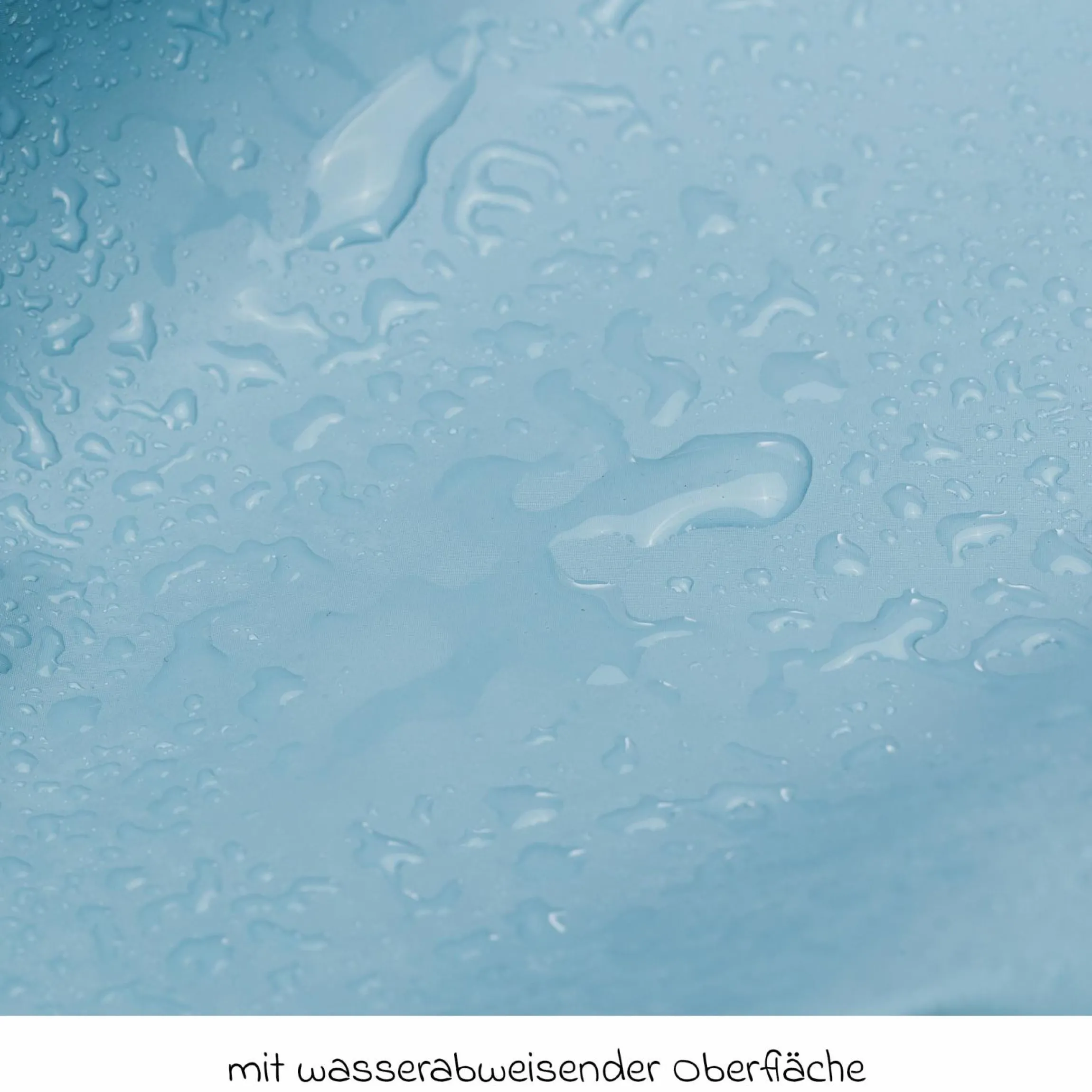 Regenjacke windicht, wasserabweisend, atmungsaktiv mit Kapuze und versiegelten Nähten - Blau - Gr. 98/104