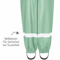 Regen-Latzhose - Grün - Gr. 92