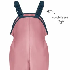 Regen-Latzhose - Rosa - Gr. 92