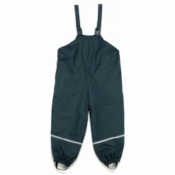Regen-Latzhose mit Fleecefutter - Marine - Gr. 92