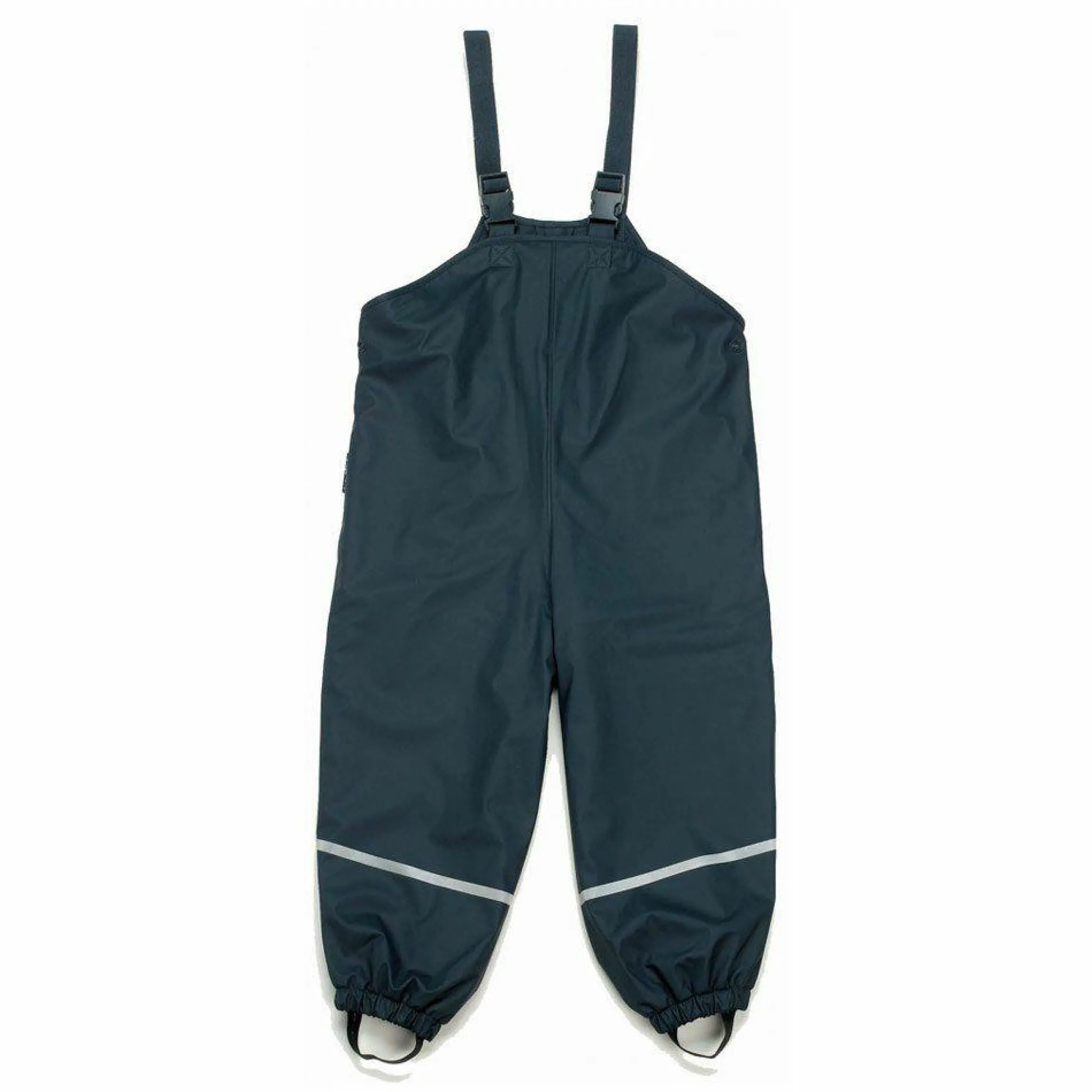 Regen-Latzhose mit Fleecefutter - Marine - Gr. 92
