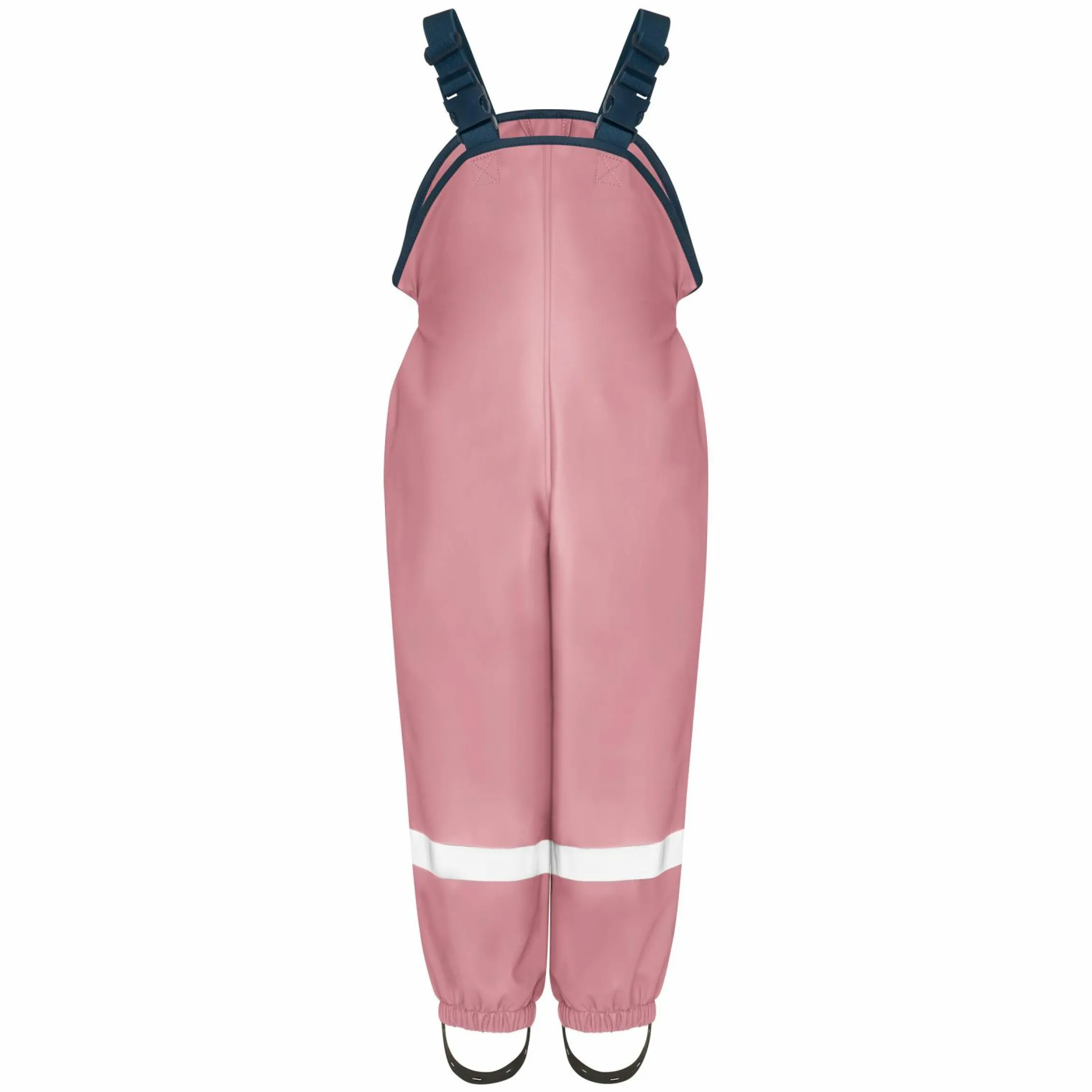 Regen-Latzhose mit Fleecefutter - Rosa - Gr. 92