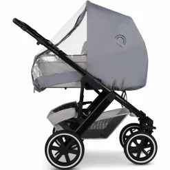 Regenschutz 4 Seasons Sport für Kombi-Kinderwagen - Grey - Kollektion 2025