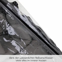 Regenschutz 4 Seasons Sport für Kombi-Kinderwagen - Grey - Kollektion 2025