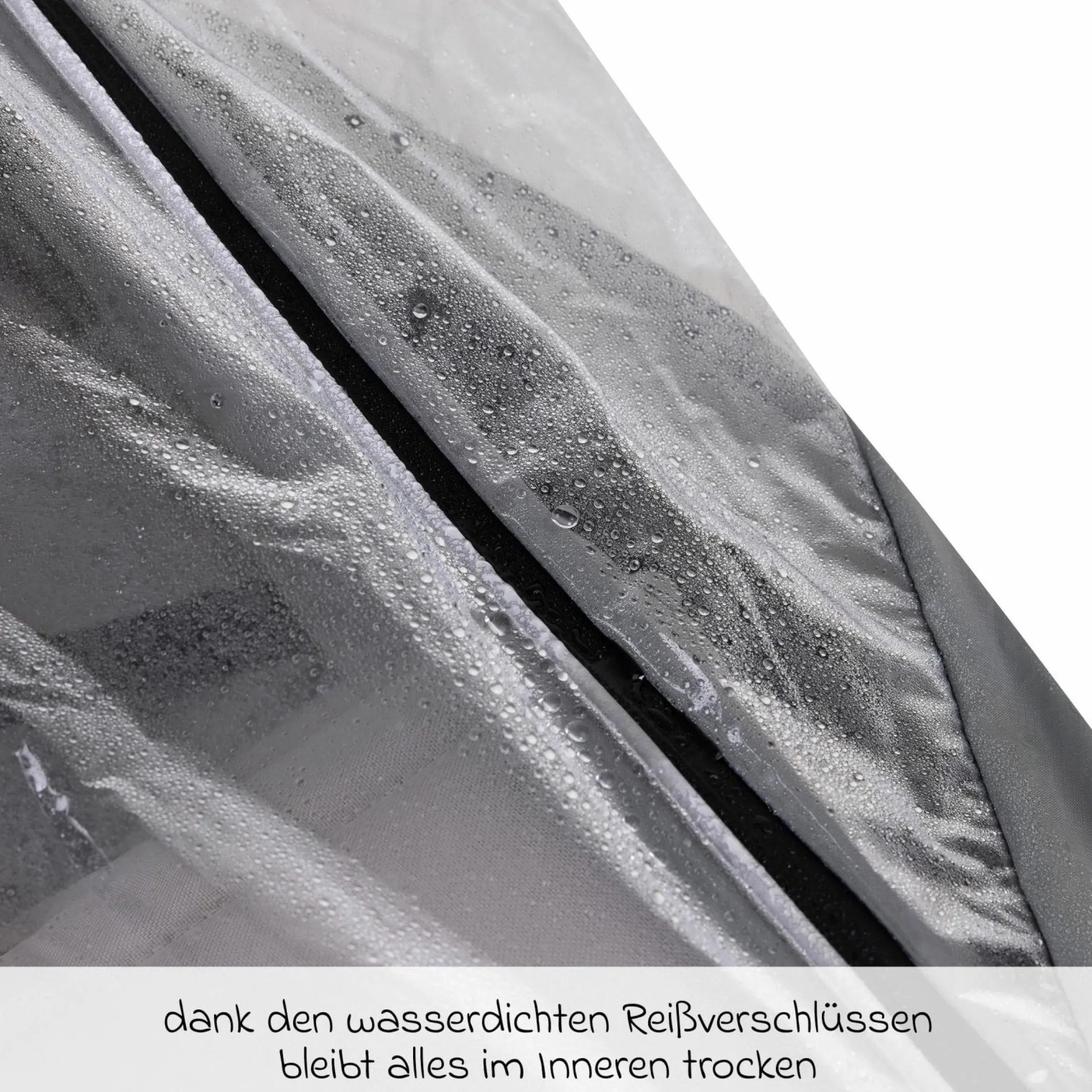 Regenschutz 4 Seasons Sport für Buggys - Grey - Kollektion 2025