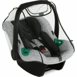 Regenschutz für Babyschale Tulip - Black