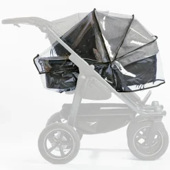 Regenschutz für eine Duo 2 Kombi-Einheit (Wanne + Sitz) - Kollektion 2025