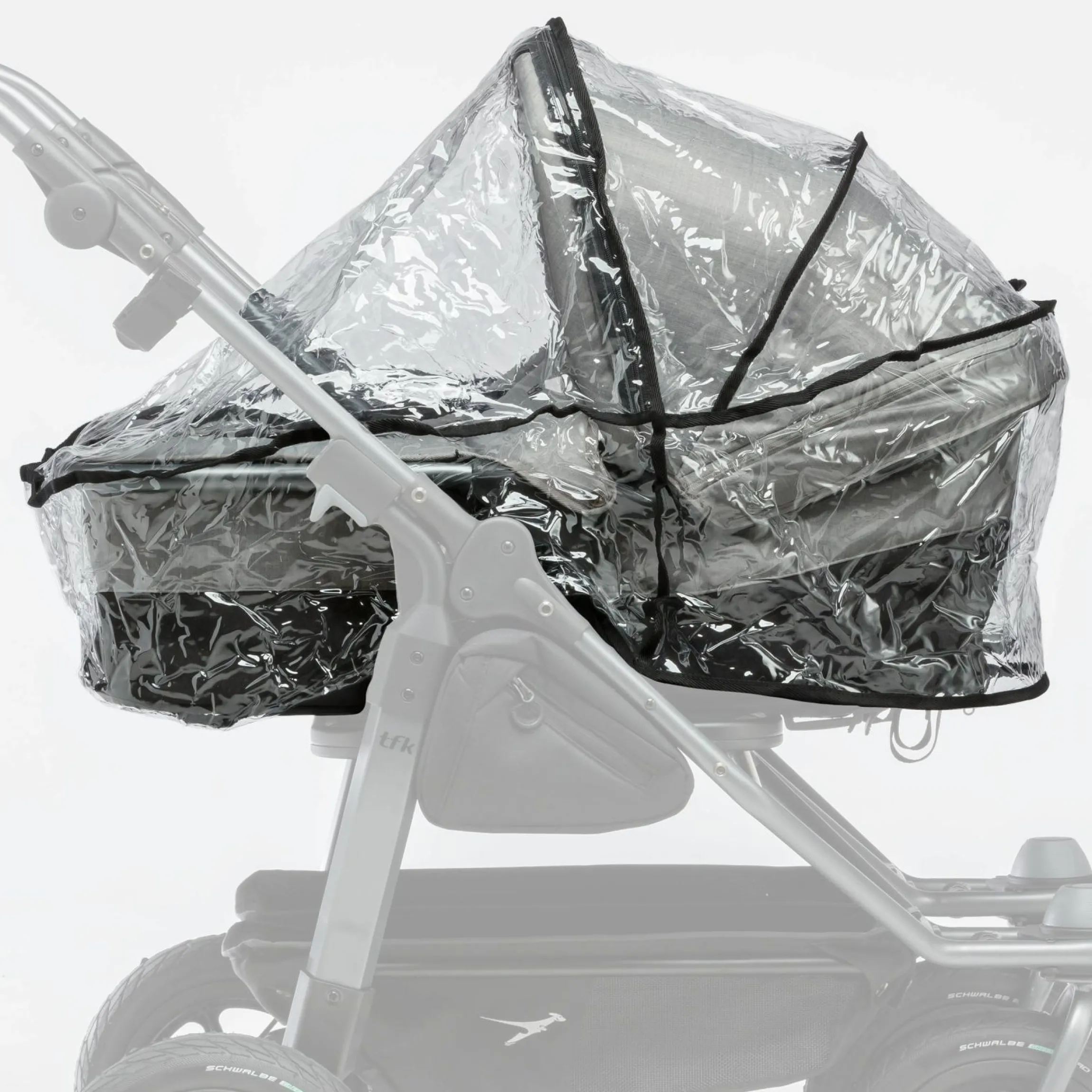 Regenschutz für eine Duo Kombi-Einheit (Babywanne + Sitz)