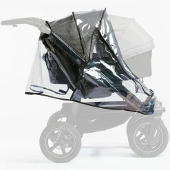 Regenschutz für einen Duo 2 Sportsitz - Kollektion 2025