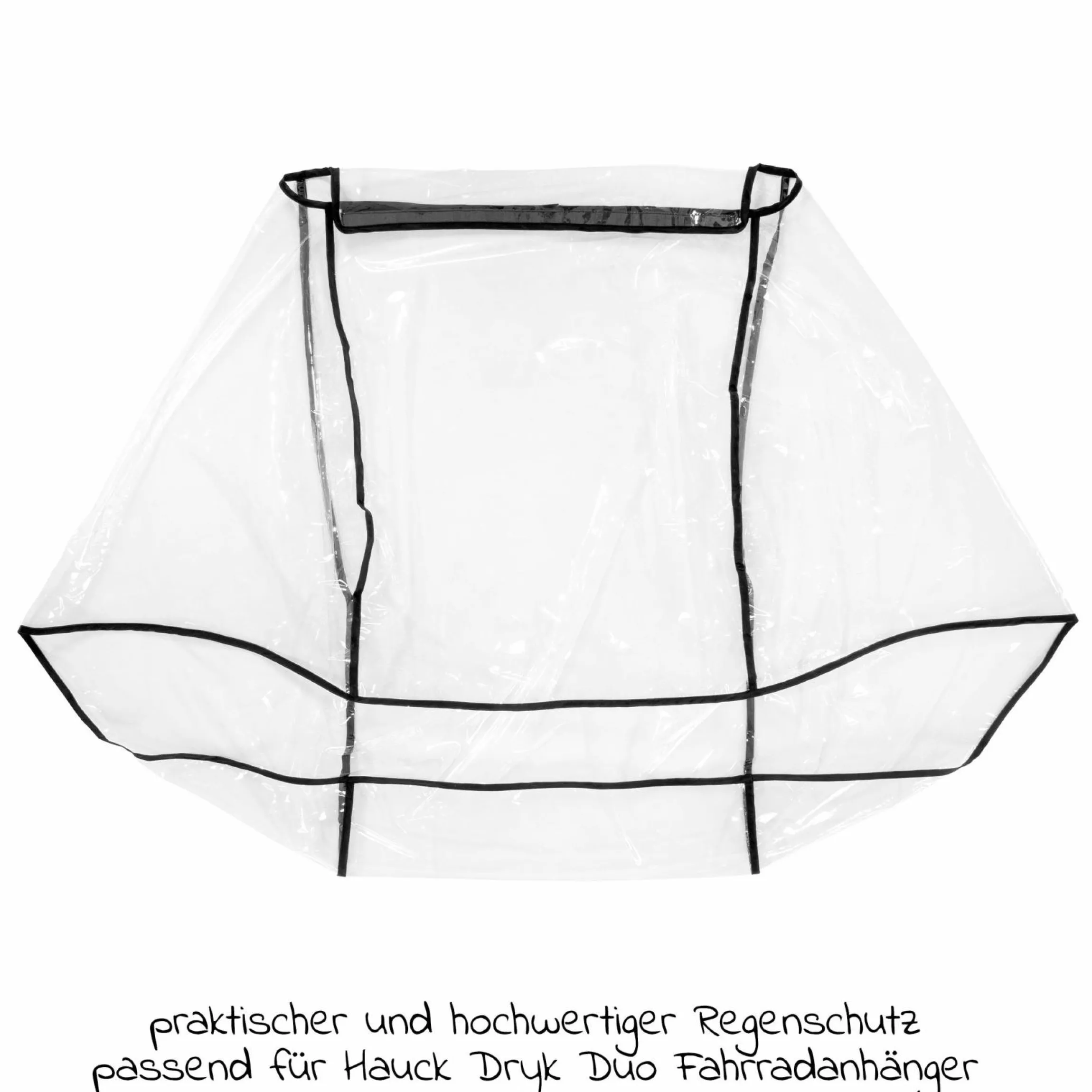 Regenschutz für Fahrradanhänger Dryk Duo Raincover