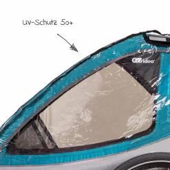 Regenschutz für Fahrradanhänger QUPA 1 / Sportrex 1