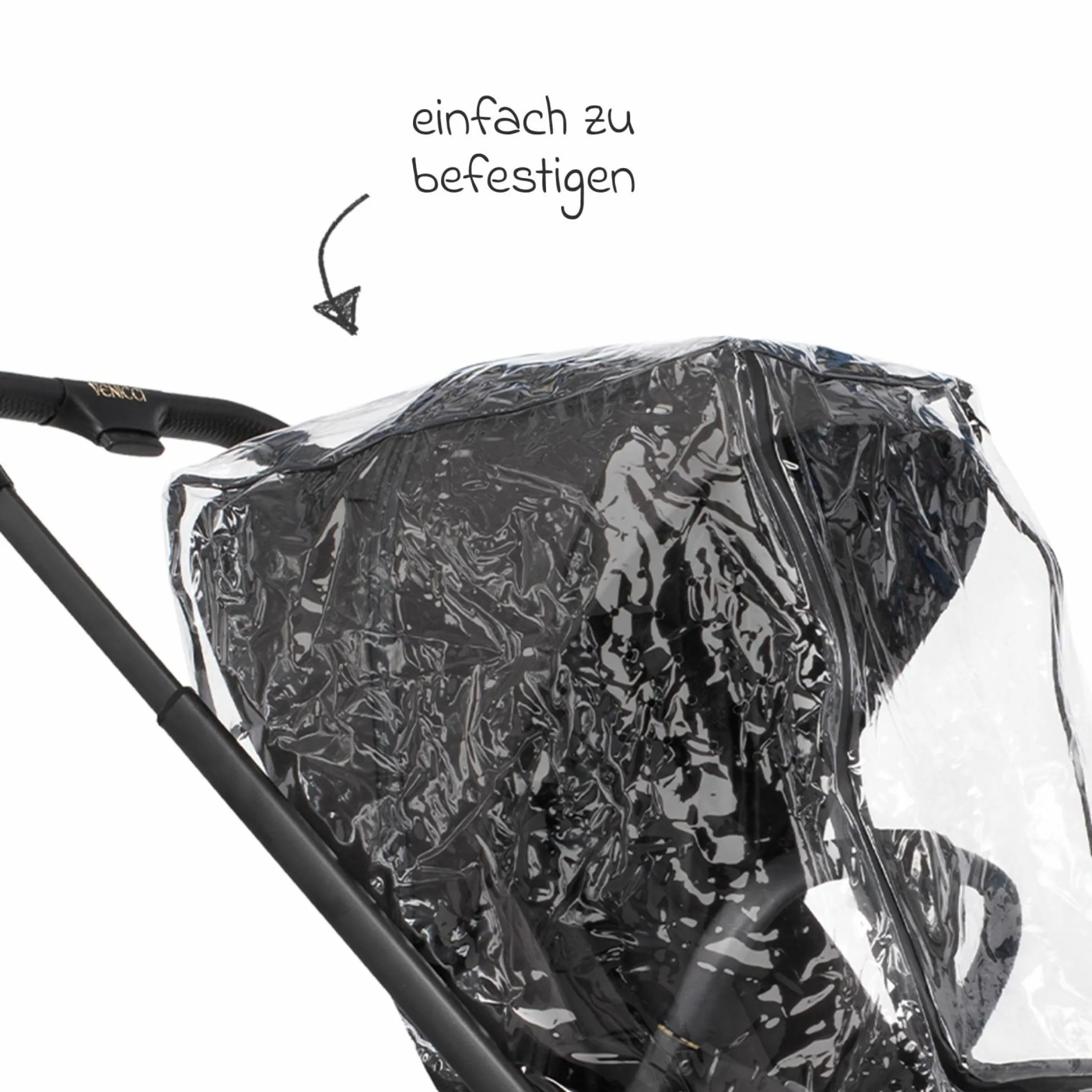 Regenschutz für Kinderwagen Vero - Kollektion 2025
