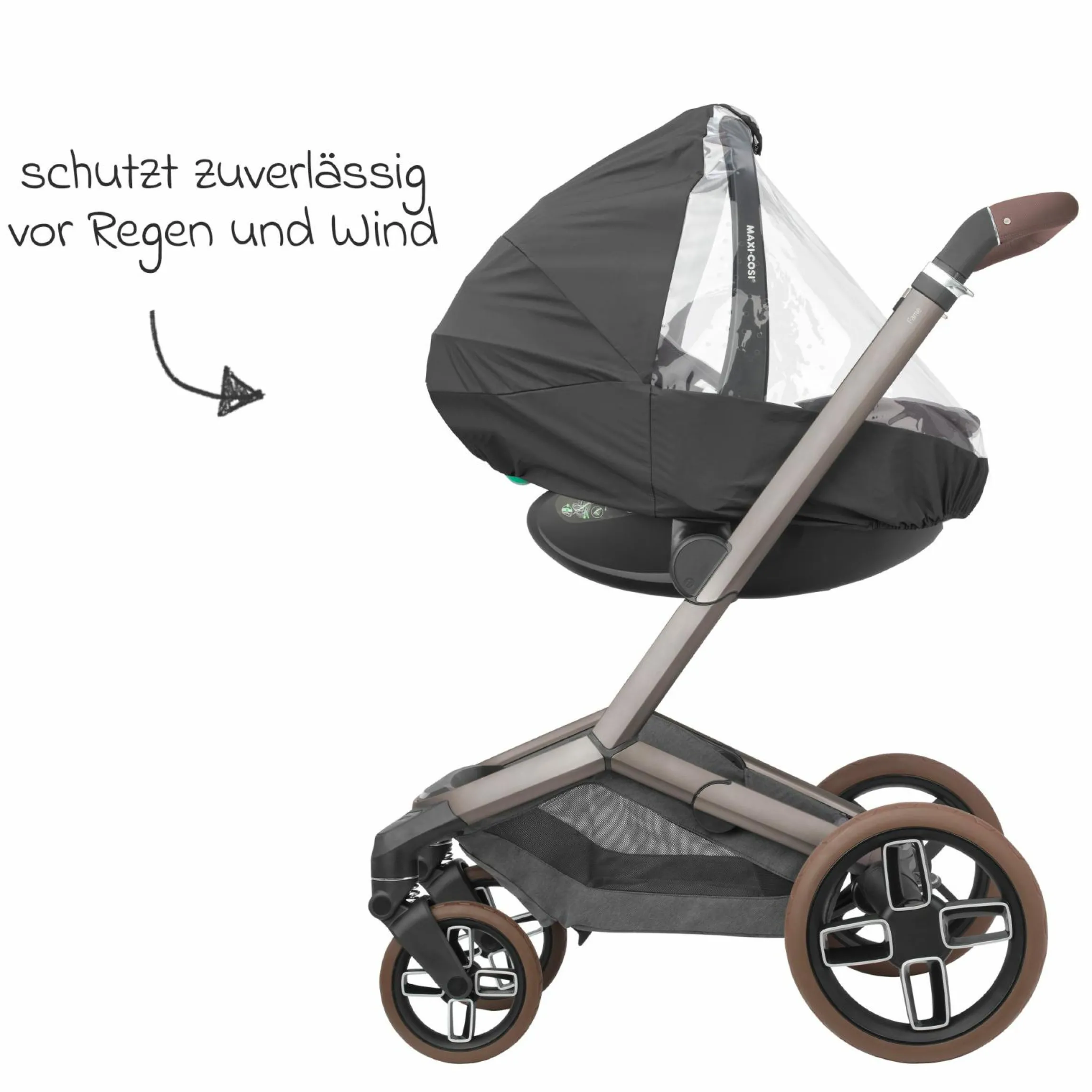Regenschutz für Maxi-Cosi Babyschalen - Kollektion 2025
