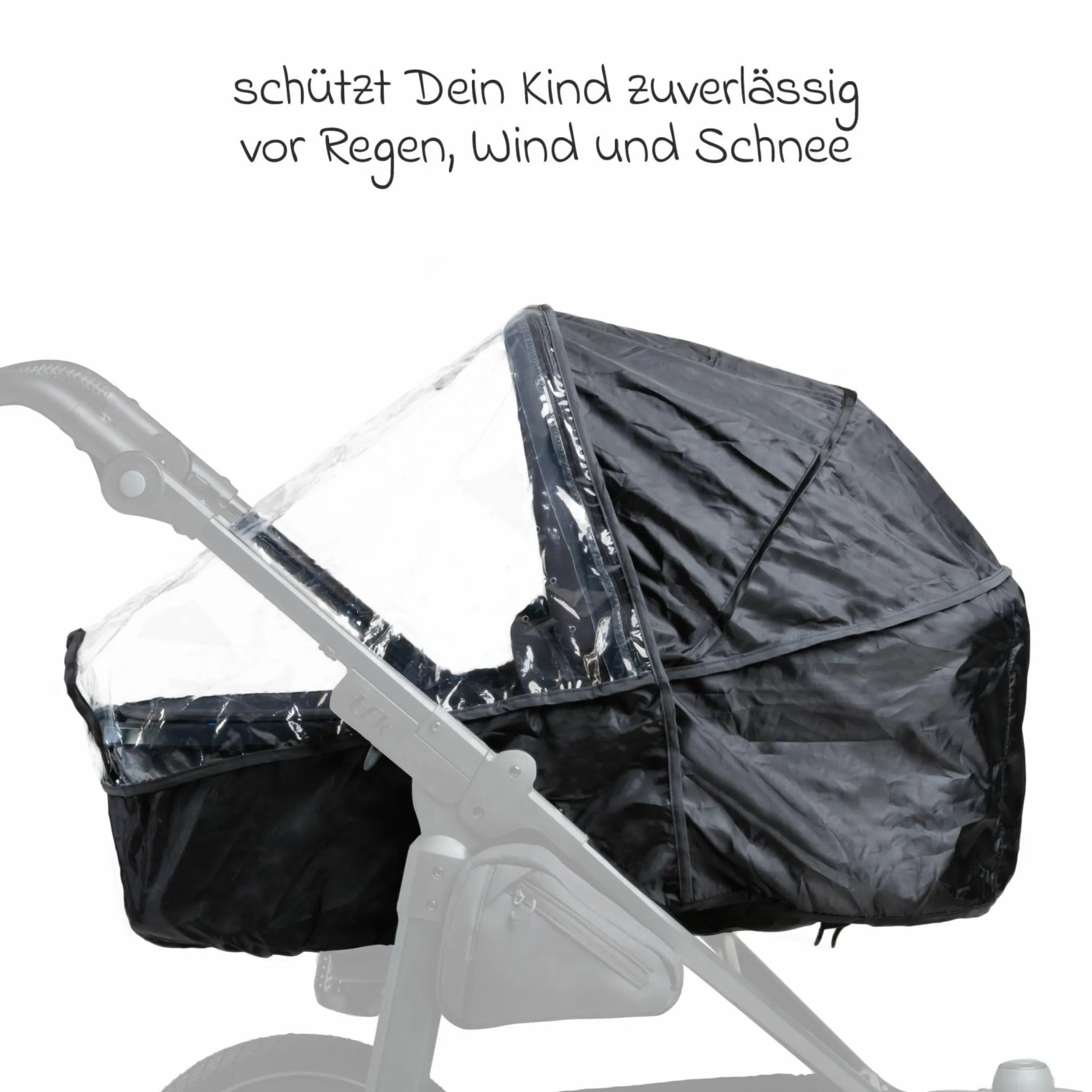 Regenschutz für Mono 3, Mono 4 & Pro Kombi-Kinderwagen - Kollektion 2025