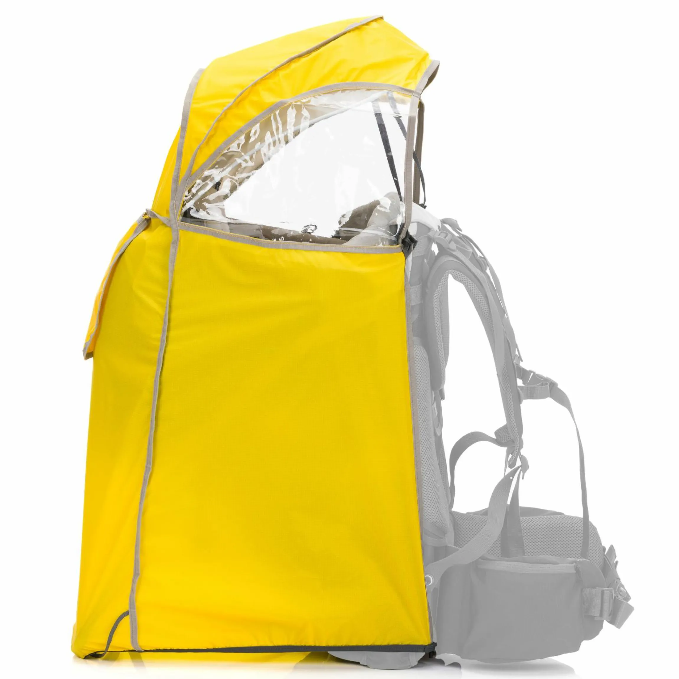 Regenschutz für Rückentrage Modell 18003+18004 - Gelb