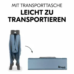 Reisebett & Laufgitter Sleep N Play SQ Set mit Komfort-Matratze + Insektenschutz + Buch