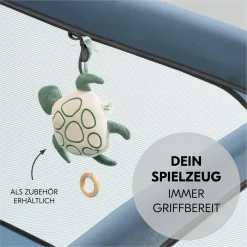 Reisebett & Laufgitter Sleep N Play SQ Set mit Komfort-Matratze + Insektenschutz + Buch