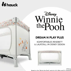 Reisebett Dream N Play Plus - Pooh Friends - Beige