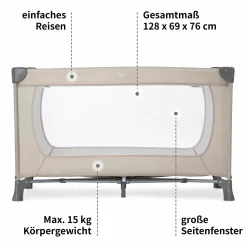 Reisebett Dream'n Play - Beige