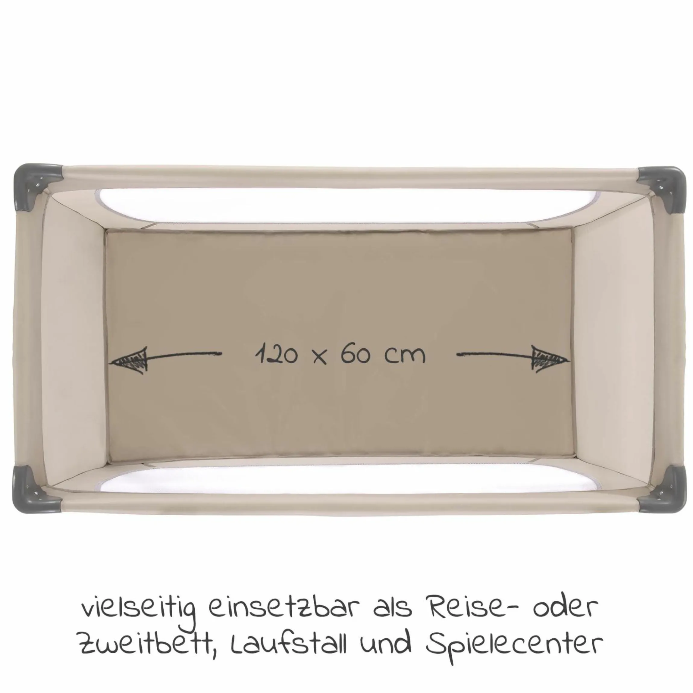 Reisebett Dream'n Play - Beige