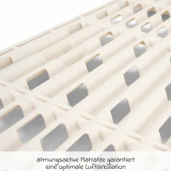 Reisebett PAAL ab Geburt - 15 kg klappbar inkl. Matratze, Tragetasche & Insektenschutz - Biscotti - Kollektion 2025