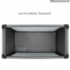 Reisebett Soft Dreams ab Geburt bis 15 kg mit Matratze inkl. Transporttasche - Navy Blue