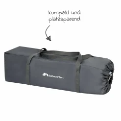 Reisebett Soft Dreams ab Geburt bis 15 kg mit Matratze inkl. Transporttasche - Tinted Graphite