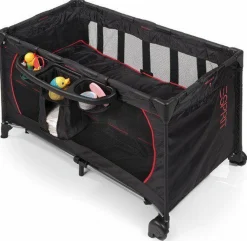 Reisebett-Einhang & Pflegebox - Basic Black