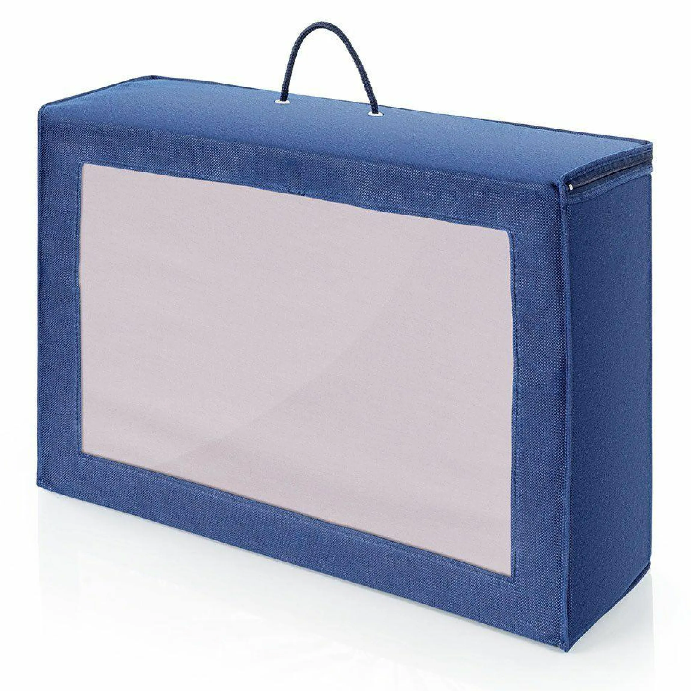 Reisebettmatratze Komfort - 60 x 120 cm / Höhe 6 cm, atmungsaktiv, waschbar, schadstoffgeprüft - Grau