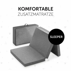 Reisebett-Matratze Sleeper 60 x 120 cm - Grey