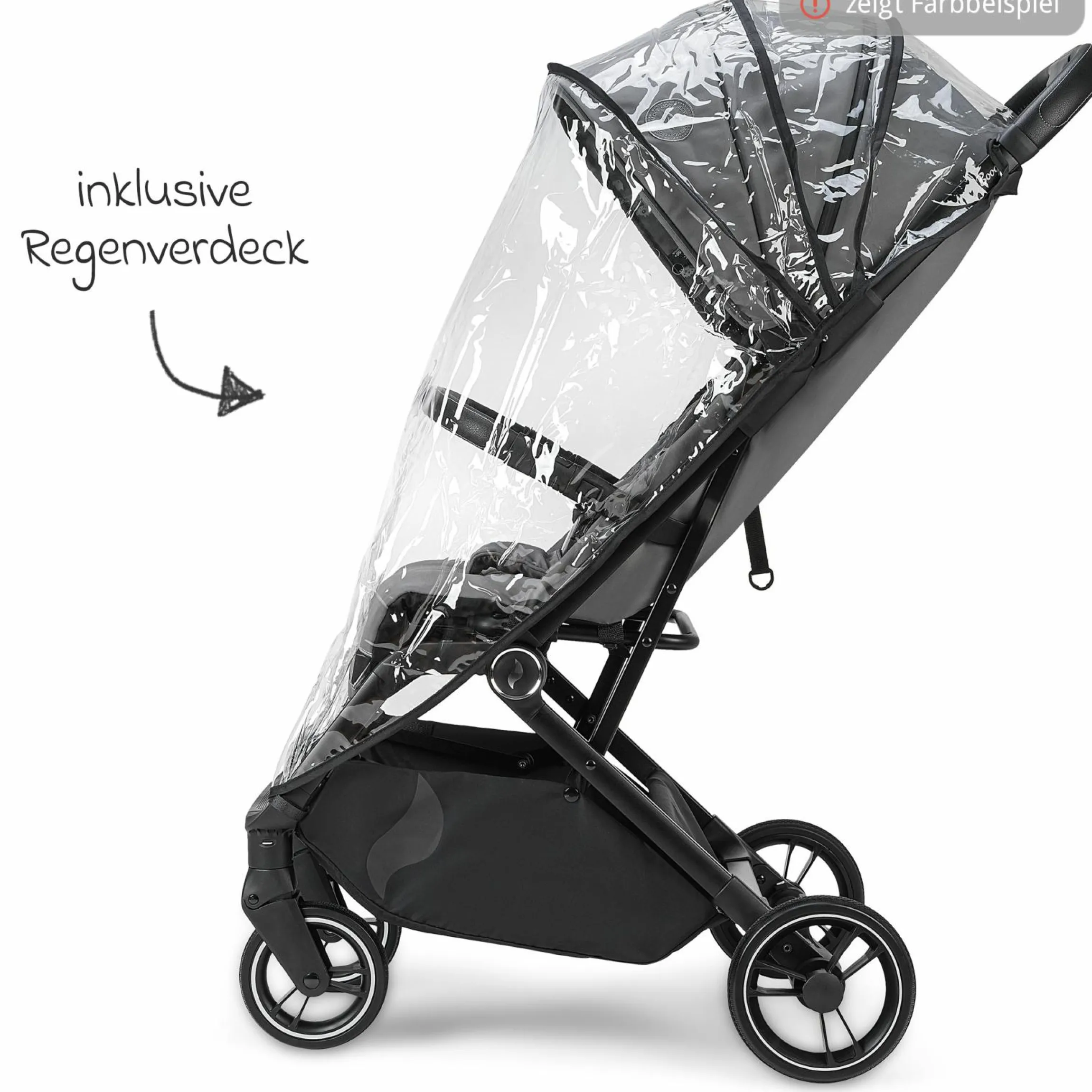 Reisebuggy & Sportwagen Boogy 2 bis 22 kg belastbar nur 7,5 kg mit Liegeposition & Regenschutz - Holiday
