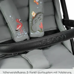 Reisebuggy & Sportwagen Boogy 2 bis 22 kg belastbar nur 7,5 kg mit Liegeposition & Regenschutz - Holiday
