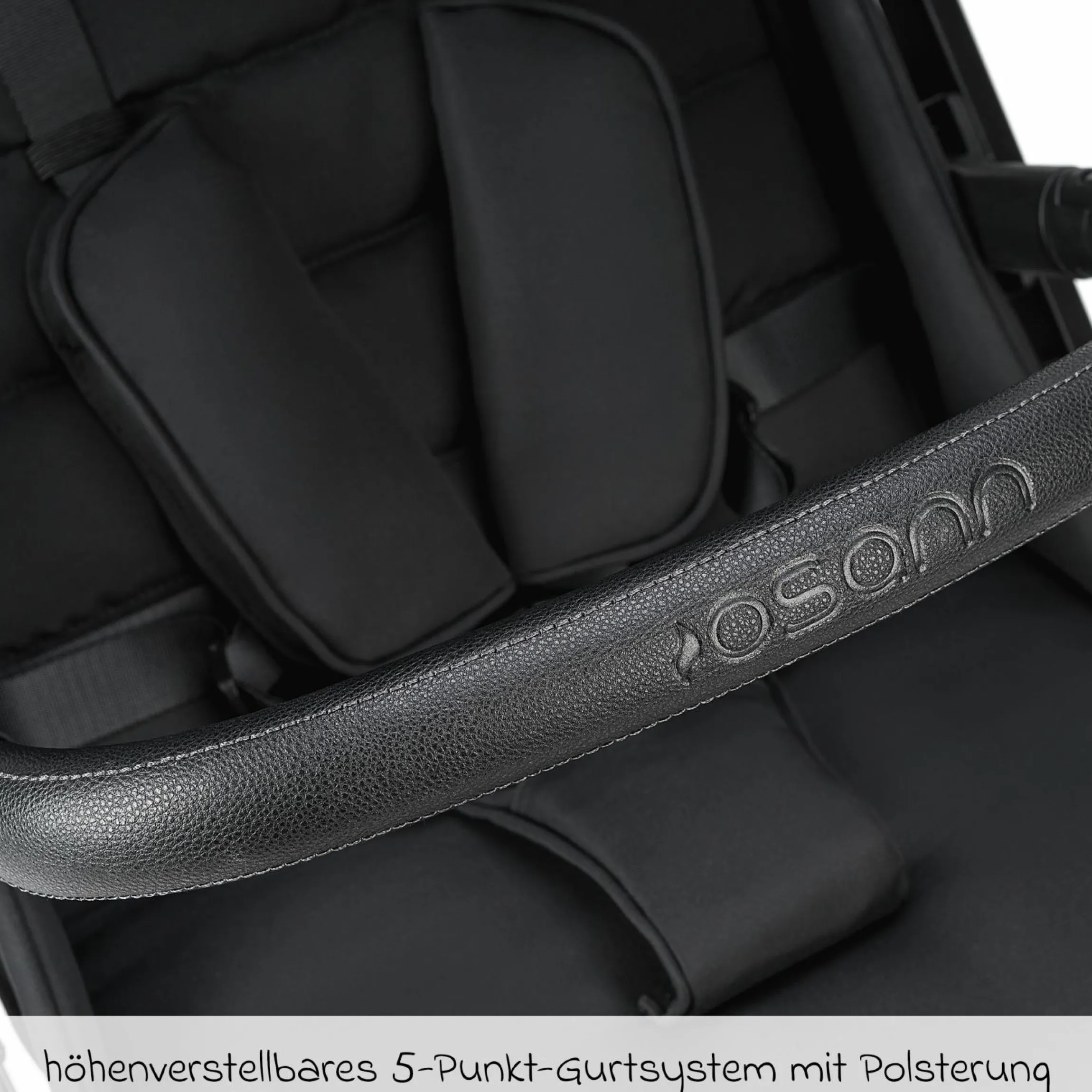 Reisebuggy & Sportwagen Boogy 2 bis 22 kg belastbar nur 7,5 kg mit Liegeposition & Regenschutz - Coal