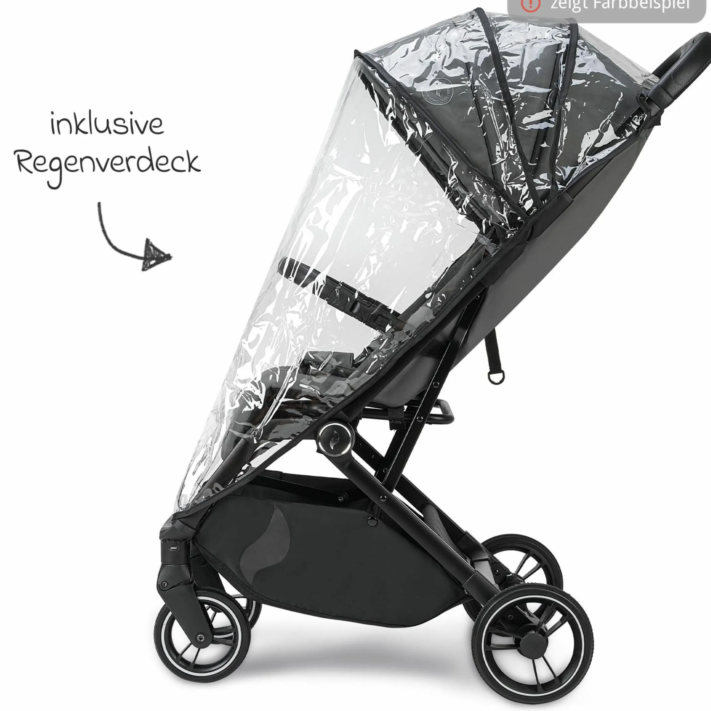 Reisebuggy & Sportwagen Boogy 2 bis 22 kg belastbar nur 7,5 kg mit Liegeposition & Regenschutz - Moss