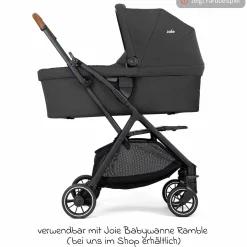 Reisebuggy & Sportwagen Pact Pro bis 22 kg belastbar mit Liegeposition nur 6,3 kg leicht inkl. Transporttasche, Adapter & Regenschutz - Pebble - Kollektion 2025
