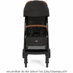Reisebuggy & Sportwagen Pact Pro bis 22 kg belastbar mit Liegeposition nur 6,3 kg leicht inkl. Transporttasche, Adapter & Regenschutz - Shale - Kollektion 2025