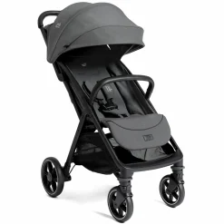Reisebuggy & Sportwagen Parcel LX bis 22 kg belastbar nur 7,7 kg leicht mit Liegefunktion inkl. Regenschutz, Adapter & Transporttasche - Signature - Ebony