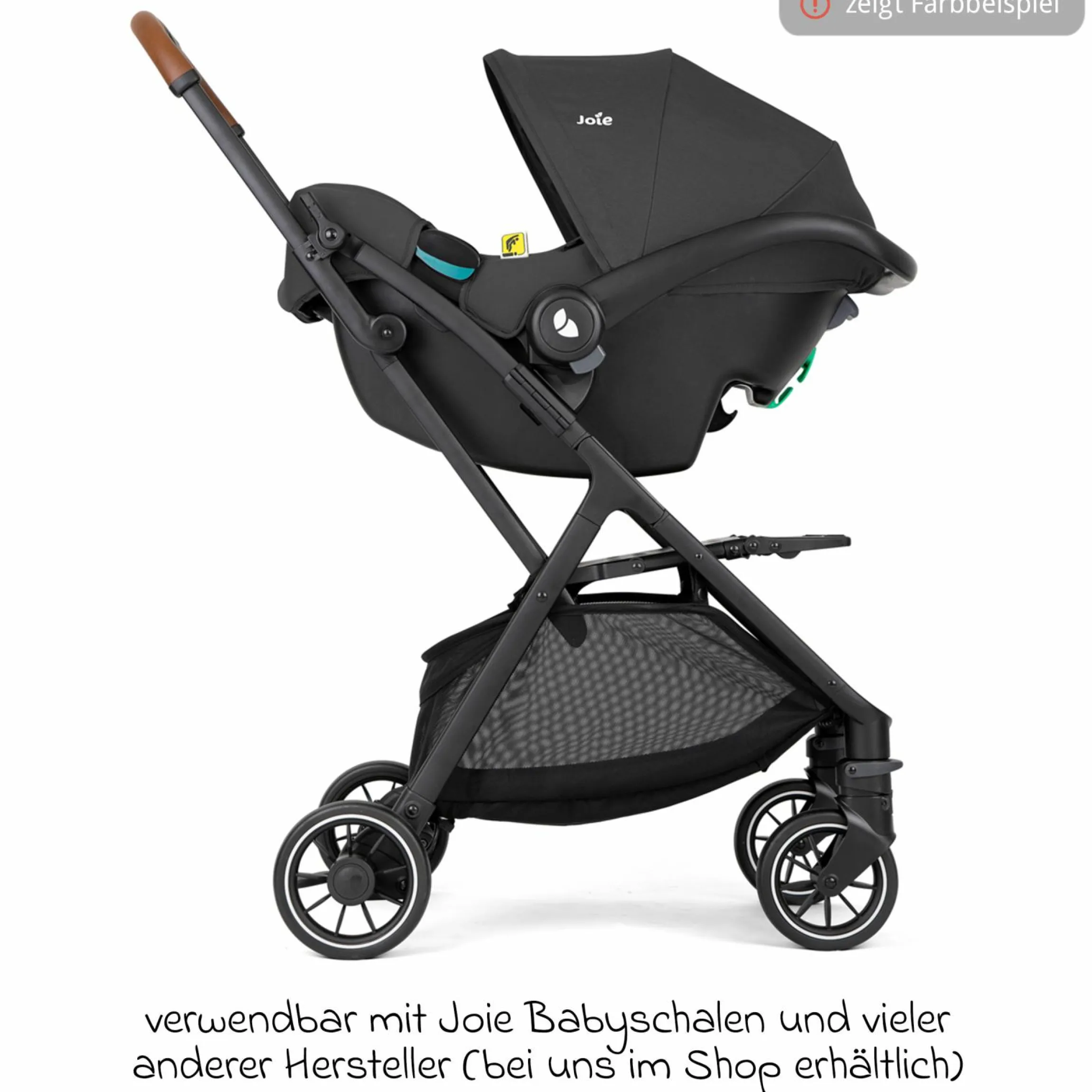 Reisebuggy & Sportwagen Pact Pro bis 22 kg belastbar mit Liegeposition nur 6,3 kg leicht inkl. Transporttasche, Adapter & Regenschutz - Oak - Kollektion 2025