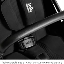 Reisebuggy & Sportwagen Parcel LX bis 22 kg belastbar nur 7,7 kg leicht mit Liegefunktion inkl. Regenschutz, Adapter & Transporttasche - Signature - Eclipse