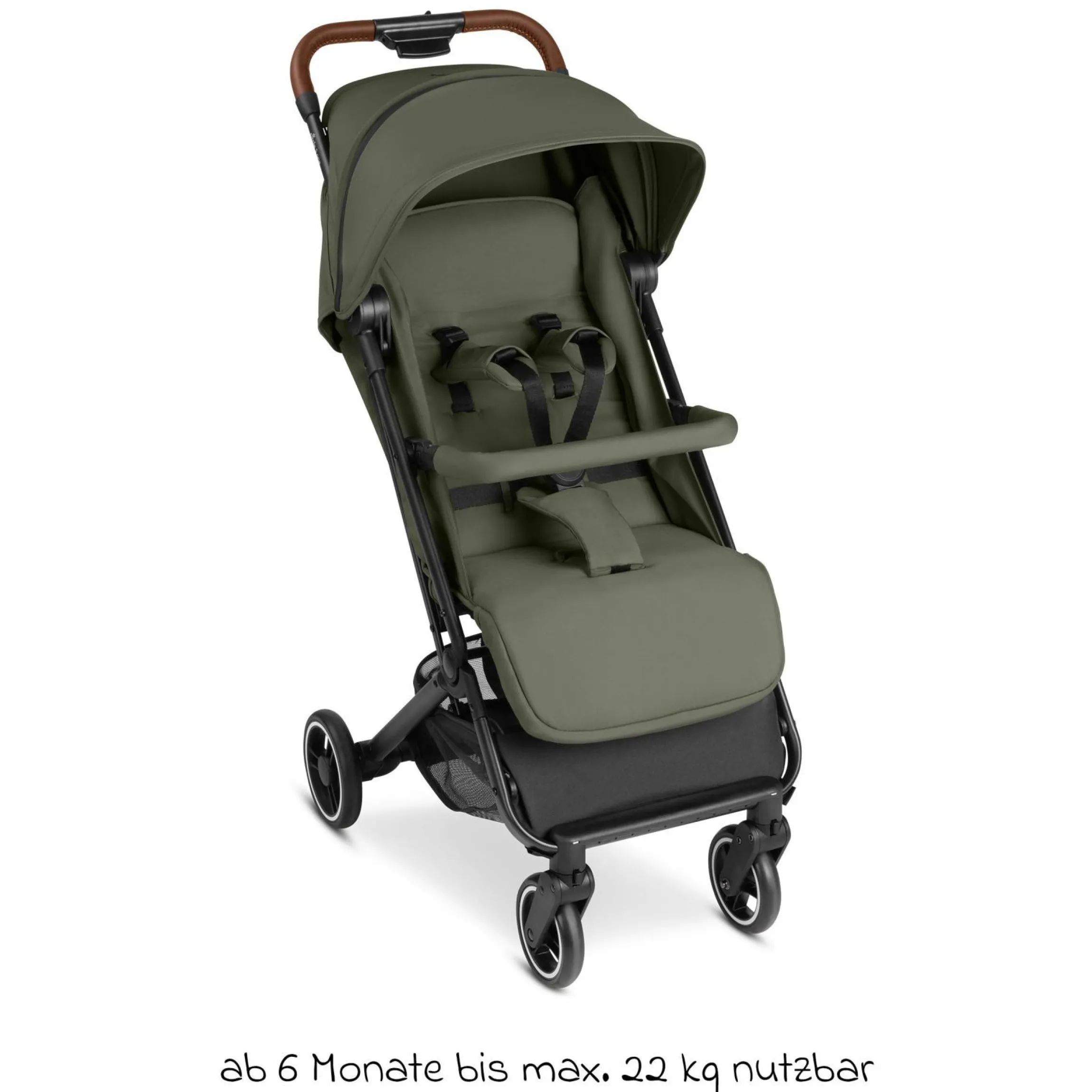 Reisebuggy & Sportwagen S One bis 22 kg mit Liegeposition nur 6,9 kg leicht - Pure - Wheat