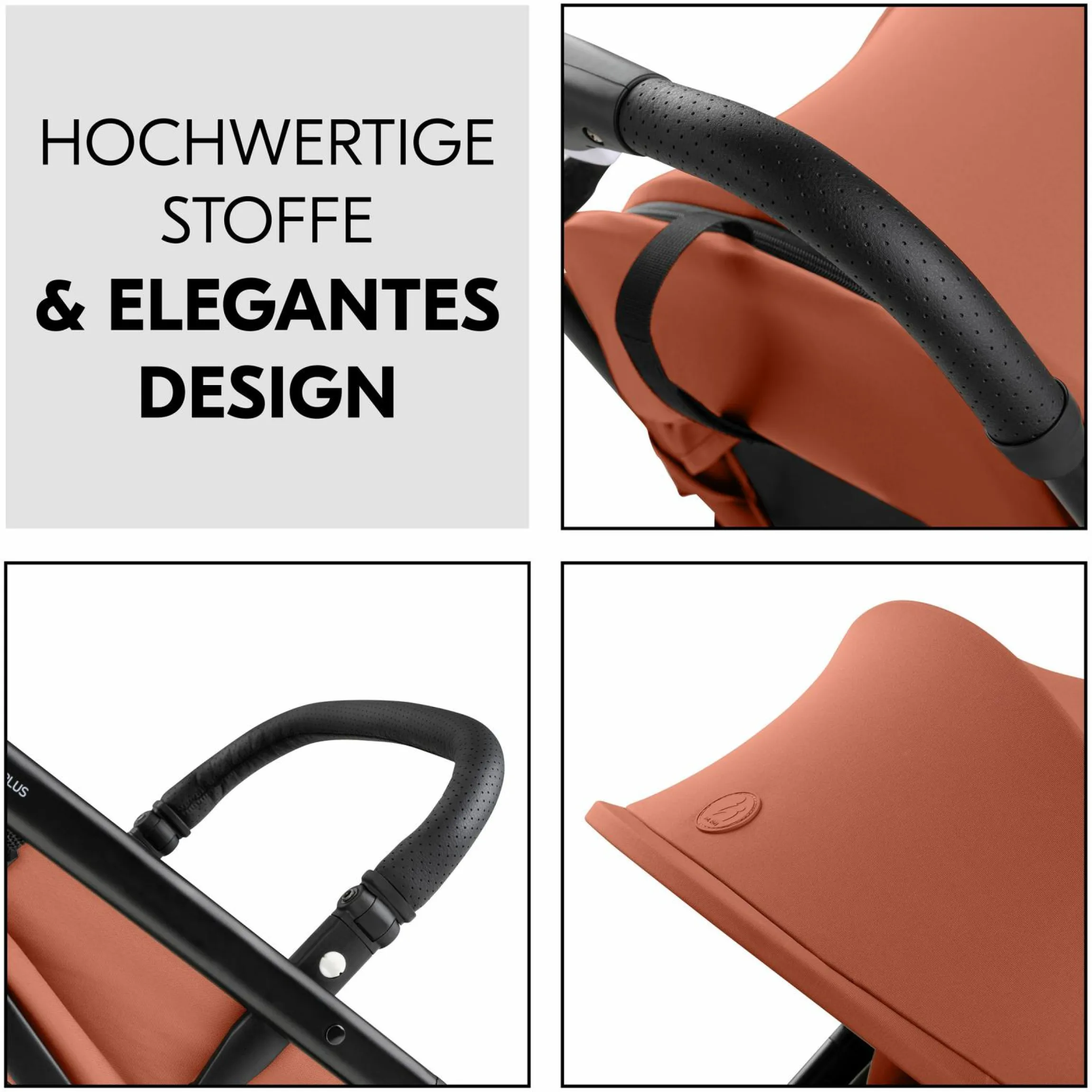 Reisebuggy & Sportwagen Travel N Care Plus mit Liegefunktion (nur 7,2 kg) - inkl. XXL Zubehörpaket & Fehn Spieltier Schäfchen - Cork