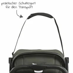 Reisebuggy & Sportwagen Travel N Care mit Liegefunktion, nur 6,8 kg (bis 22 kg belastbar) - Dark Olive