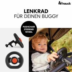Reisebuggy & Sportwagen Travel N Care Plus inkl. XXL Zubehörpaket & Buggy-Lenkrad - Dusty Blue
