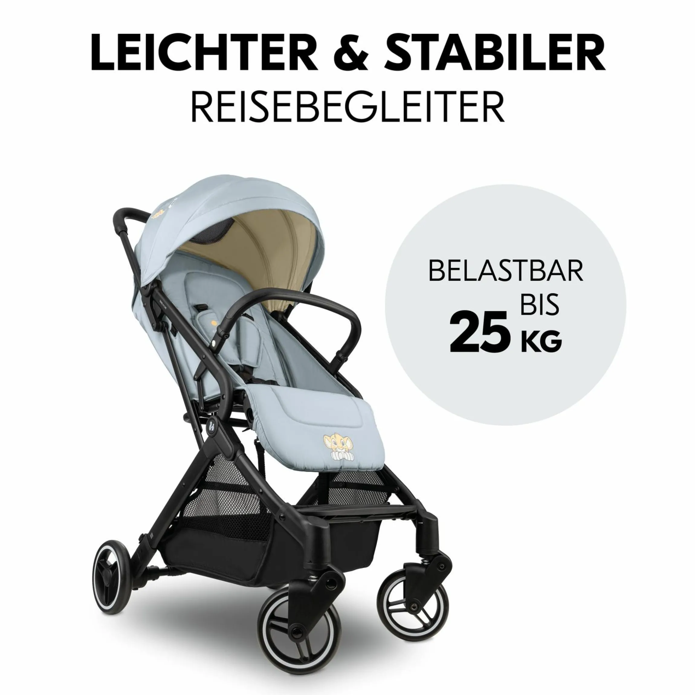 Reisebuggy & Sportwagen Travel N Care inkl. XXL Zubehörpaket & Buggy-Lenkrad - Simba